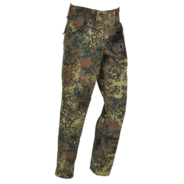 Leo Kohler Military Tactical Pants Explore Flecktarn Camo Högre midjebyxor