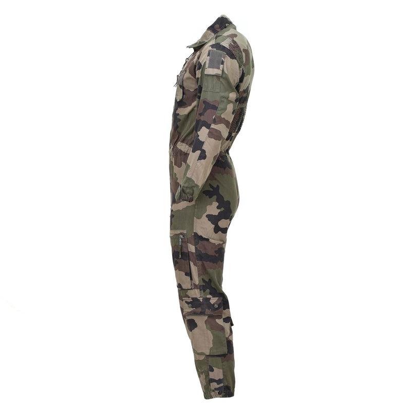 Äkta franska militära omslag Navy Mechanic Jumpsuit Roomy Fit Cce Camouflage