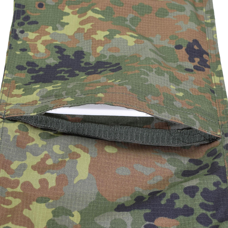 Tacgear Brand German Army Style Field Cargo Combat Pants Flecktran Camo Ripstop