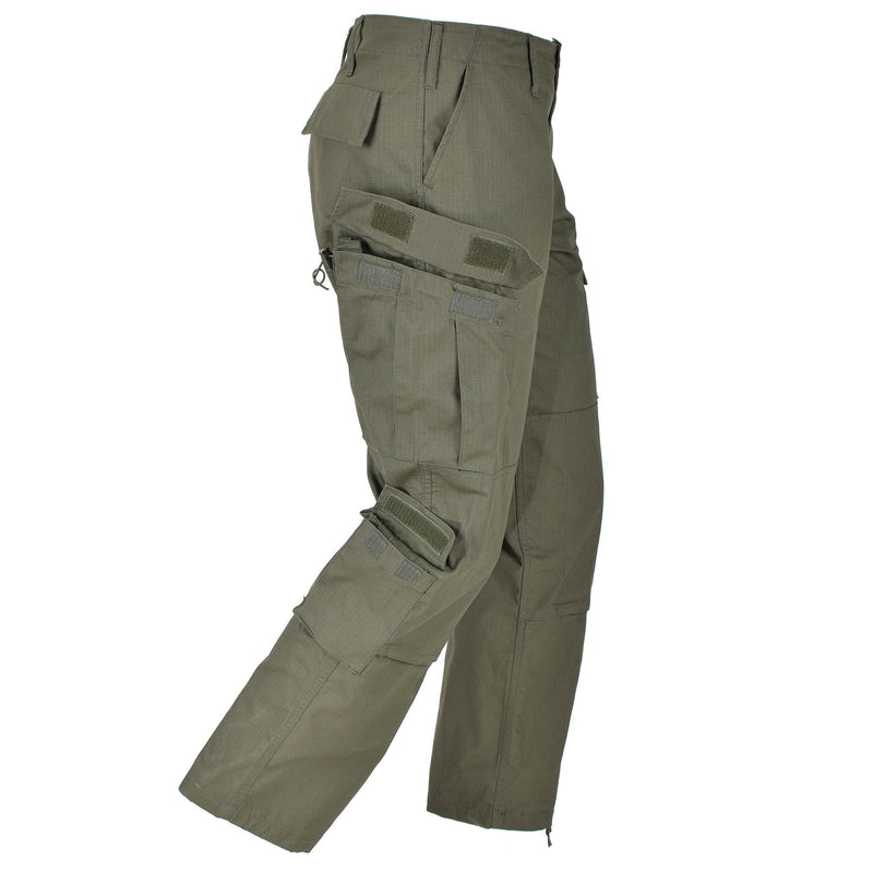 Mil-Tec Brand U.S. Army Style Olive Army Combat Uniform Ripstop Cargo Pants
