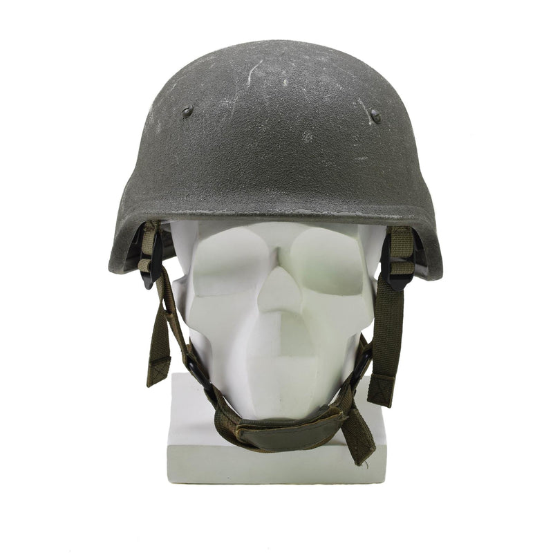Original militär italiensk hjälmballistik T.P OD Green Cover Tactical Combat