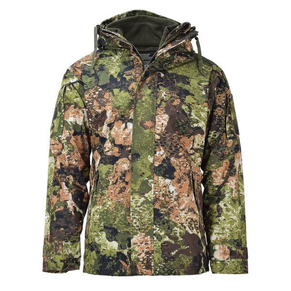 Mil-Tec Army Rain Wet Weather Jacket Gen II med fleece foder vattentät huva