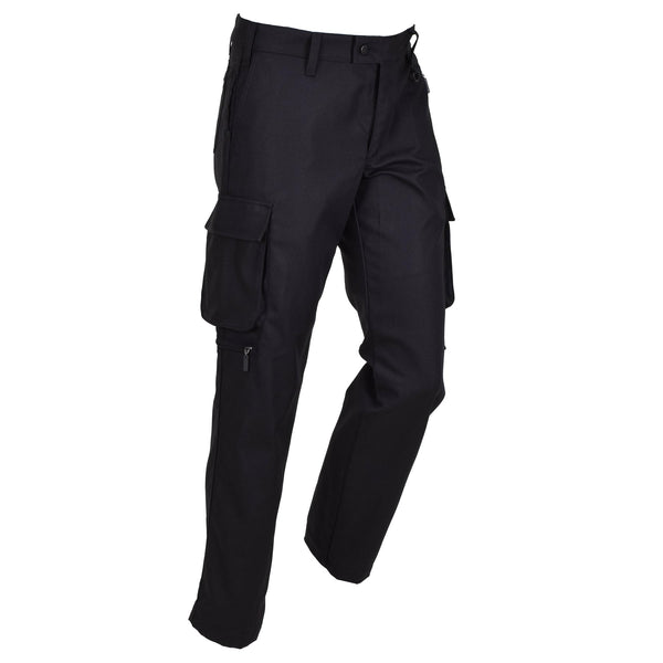 Original Danmark Military Black Work Pants D-ringbyxor Stark hållbar ny