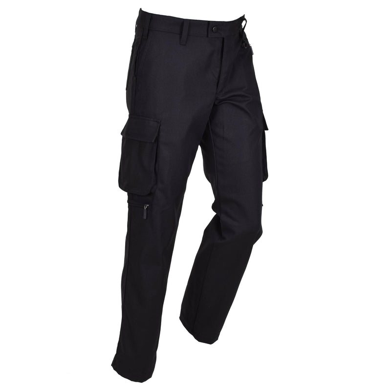 Original Danmark Military Black Work Pants D-ringbyxor Stark hållbar ny