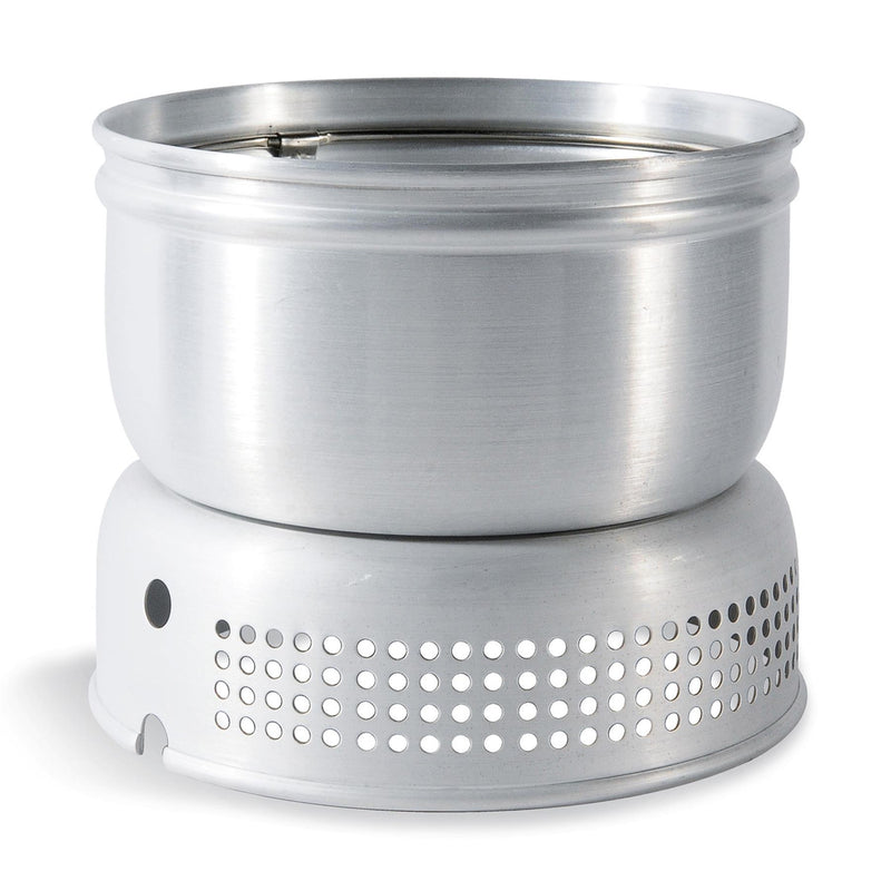 Tatonka Camping Cooking Spise Set rostfritt stålbrännare utomhus Compact Pot Pan Pan