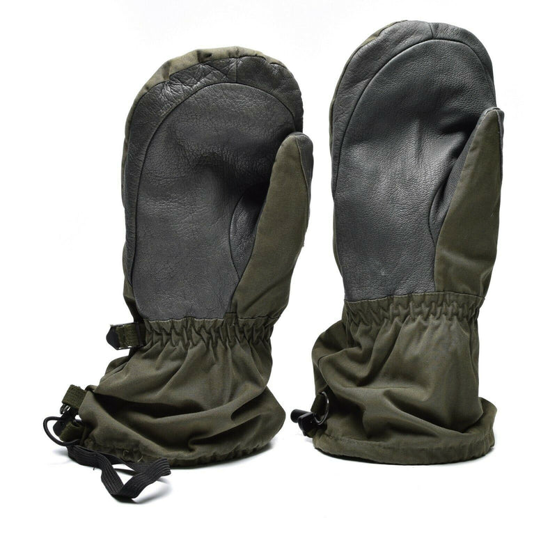 Äkta österrikiska armé oliv od goretex vantar militära vattentäta stridshandskar