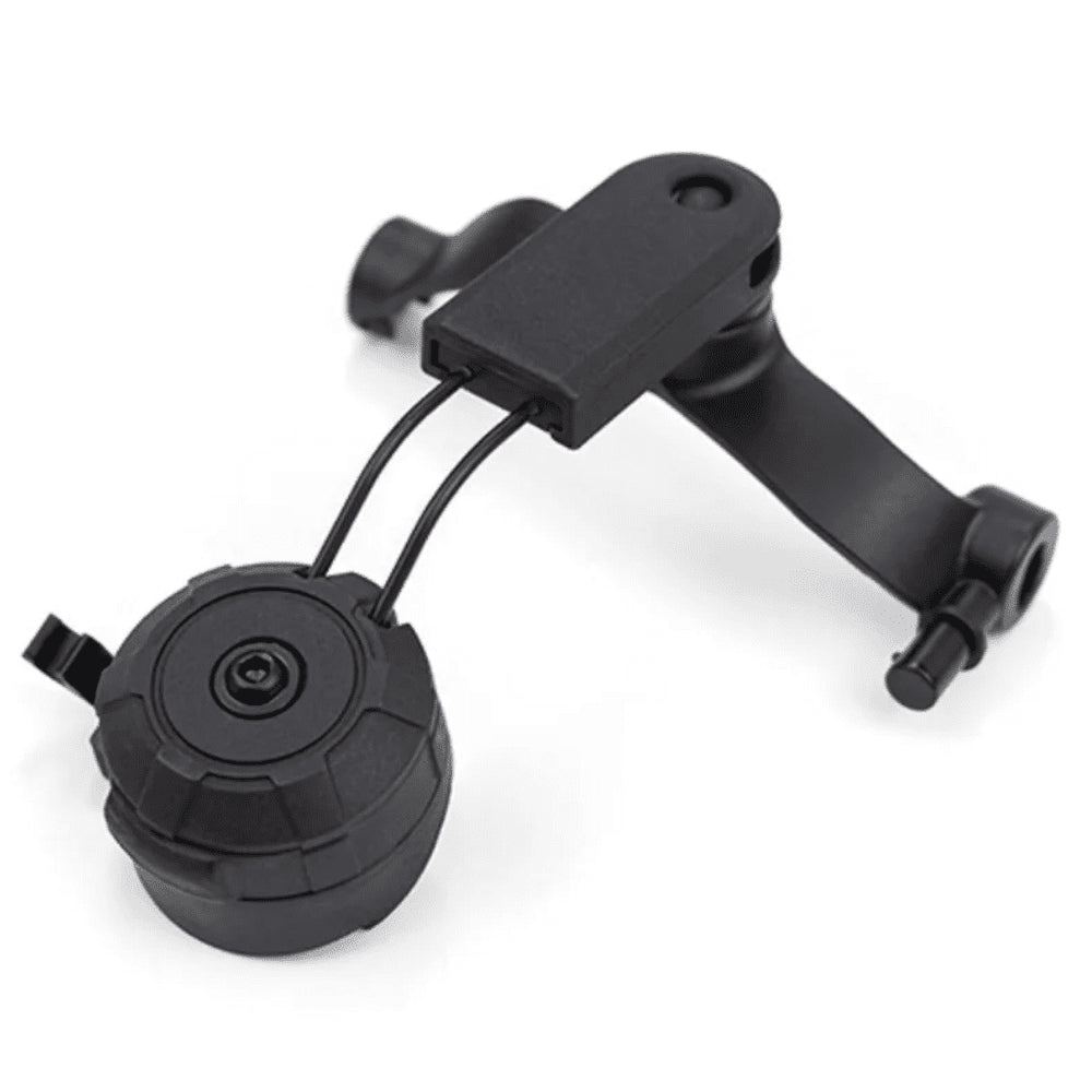 Earmor M19C ARC Rail-hjälmadaptersats för M31 M32 PLUS Headset Svart