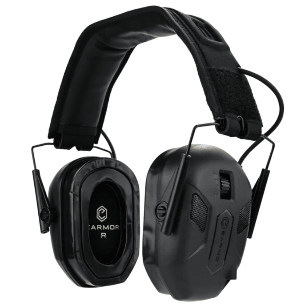 EARMOR M300X Elektroniskt hörselskydd 24dB NRR Tactical Outdoor Svart