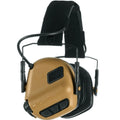 EARMOR M31 Plus elektroniska hörselskydd Hörselkåpor Tactical Coyote Brown