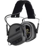 EARMOR M31 Plus Elektroniskt hörselskydd Hörselkåpor Tactical Outdoor Svart