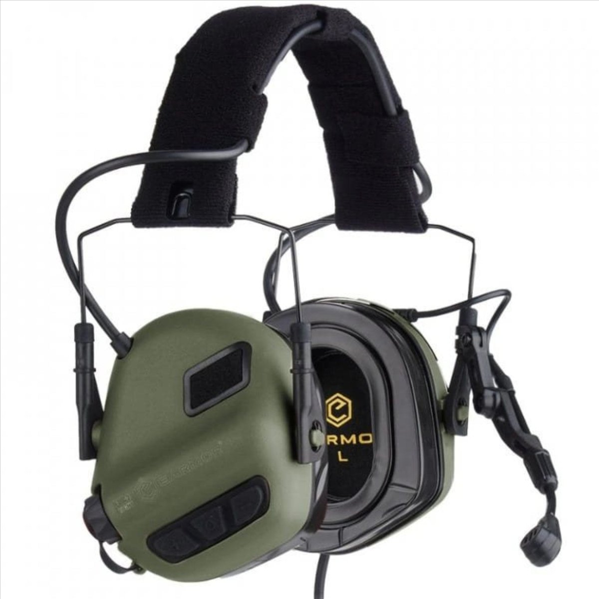 EARMOR M32 Plus Elektroniska hörselskydd Hörlurar Tactical Olive
