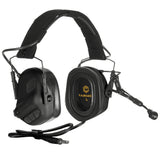 EARMOR M32 Plus Tactical Communication Headset Hörselskydd Svart
