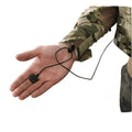 Earmor M50 Finger Push Button M51 PTT Tactical Wired Mini Jack Kabel Svart