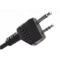 Earmor M52 PTT Adapter Midland 2 Pin Wired Tactical Headset Kabel Svart