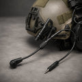 Earmor S10D Dynamic Boom Microphone M32 M32H Tactical Headset Svart