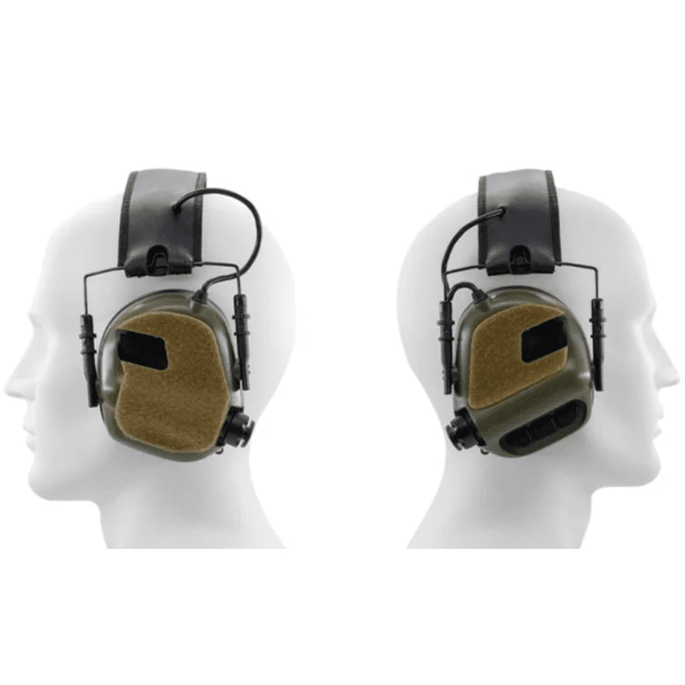 EARMOR S14 Ersättningsuppsättning med krok och ögla M31 M32 Headset Svart