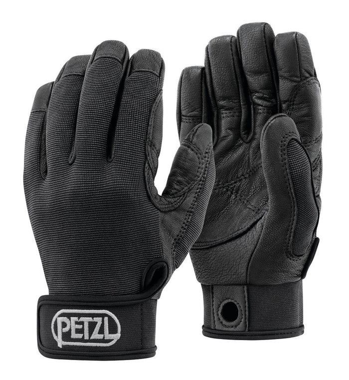 Petzl CORDEX Belay Rappel Handskar Läderrep Work Climbing Tactical Black