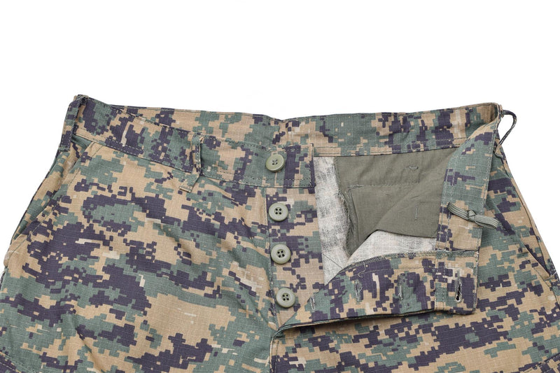 Mil-Tec Brand U.S. Army Style Digital Woodland Camo Pants Field Troop Byxor