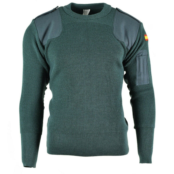 Äkta spanska arméns pullover commando jumper spanien militär tröja ny