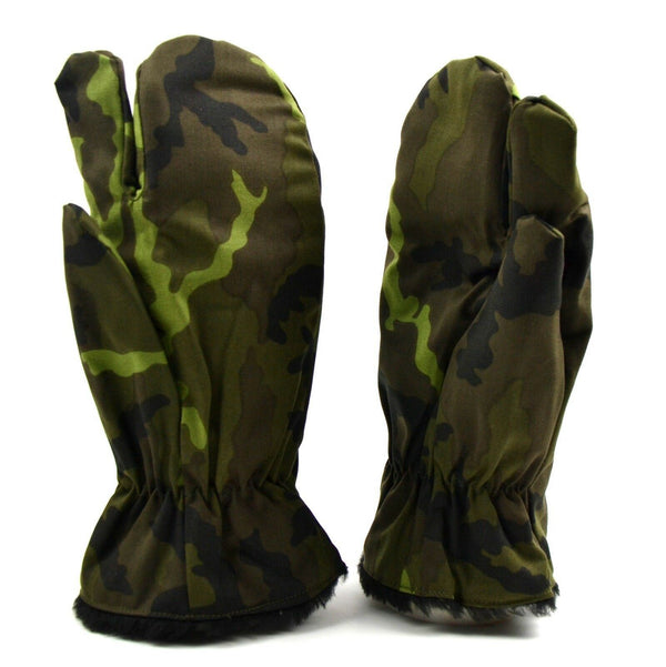 Original tjeckiska armén vintermitten 95 handskar. Tjeckiska militärutlösare vantar