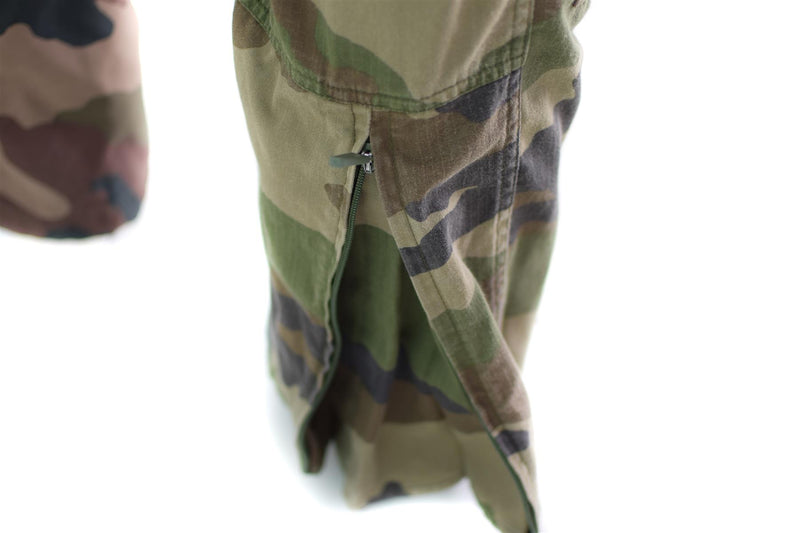 Äkta franska arméstridbyxor militära CCE -kamouflagbyxor ripstop