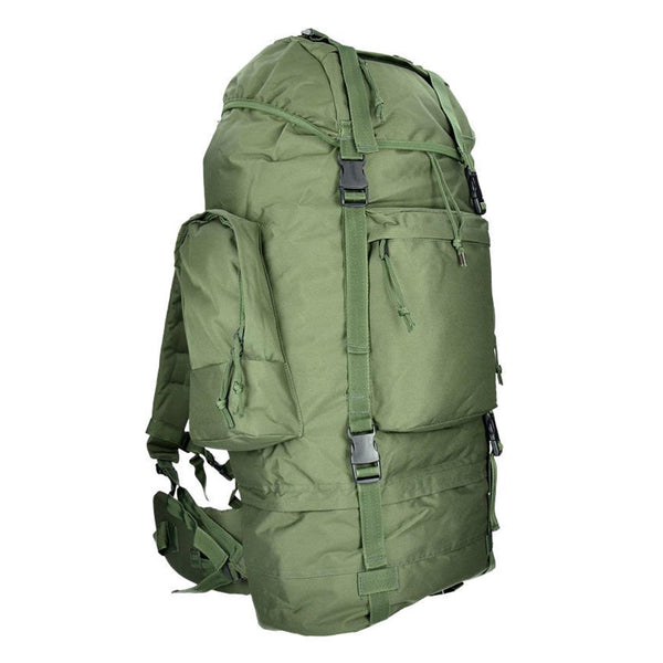 Mil-Tec Ranger Tactical Ryggsäck 75L Vandring Dagsäck Waterproof Cover Ruckssack