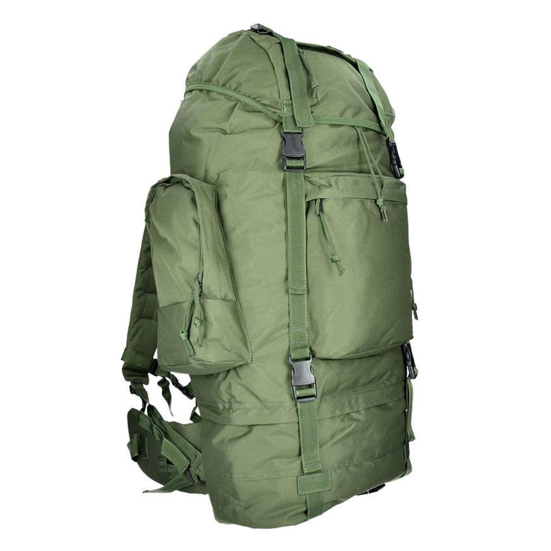 Mil-Tec Ranger Tactical Ryggsäck 75L Vandring Dagsäck Waterproof Cover Ruckssack