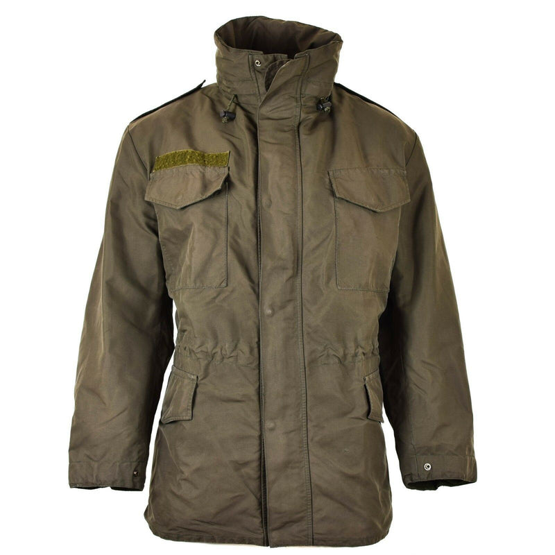 Äkta österrikiska arméstrid M65 Jacket Goretex Military Olive Parka Waterproof
