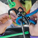 Edelrid GIGA JUL Säkerhetsanordning 2 i 1 läge 8,5-10,5 mm repkompatibilitet