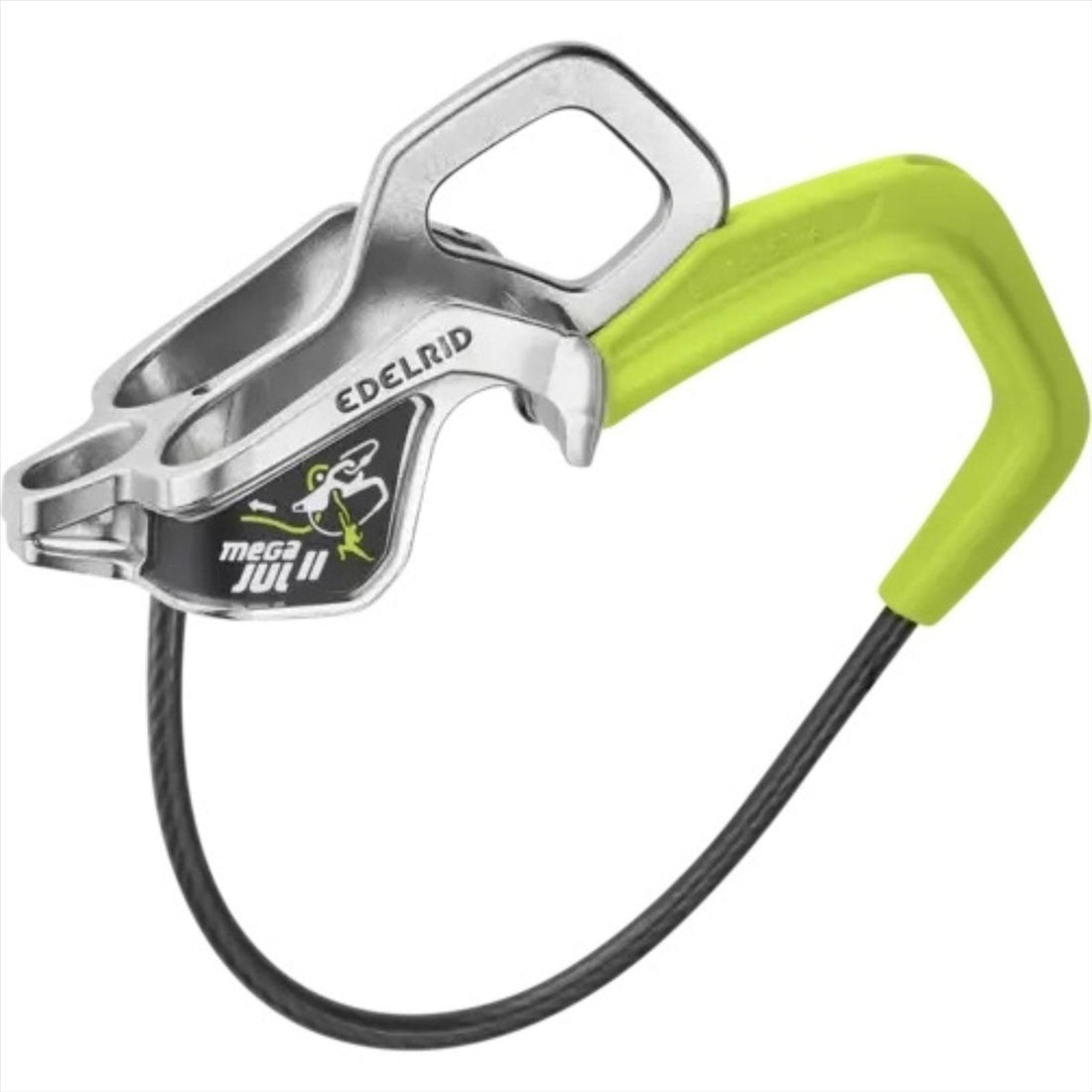 Edelrid Mega Jul Belay Device Auto Tube Assisted Braking Climbing Rapellering