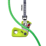 Edelrid ohm assisterad bromsmotstånd enhet hjälper lättare belayers gröna