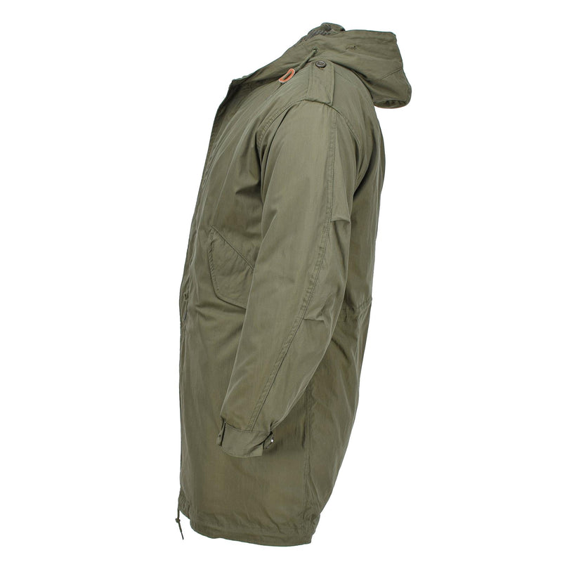 MIL-TEC U.S. Military Style M51 Hooded Parka quiltad löstagbar foder Olive New
