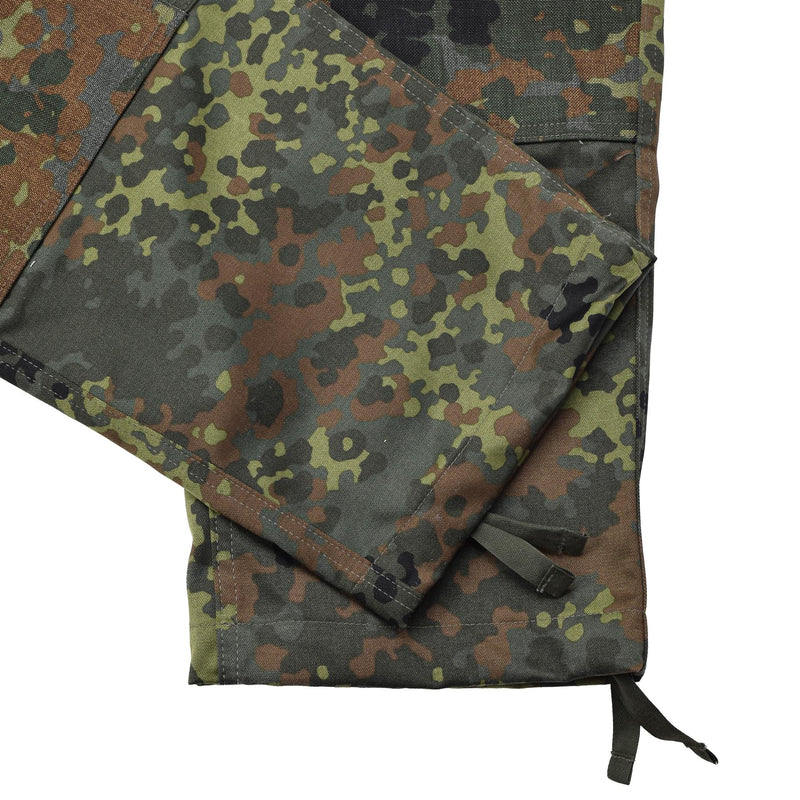 Leo Kohler Army Combat Tactical Pants Flecktarn Camo tvingade lastfältbyxor