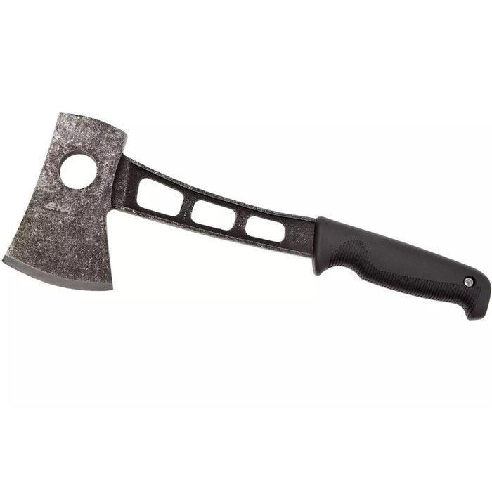 EKA HatchBlade W1 lättviktig handyxa med svart G10-handtag och slitstarkt 12C27 stålblad för utomhusbruk