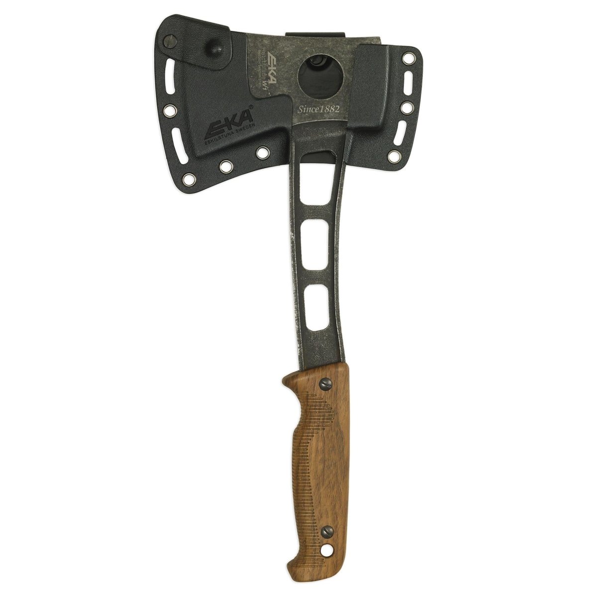Eka Brand Hatchblade W1 Lightweight Ax 12C27 Rostfritt stål Micarta -handtag