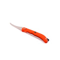 Eka Swedish Filet Knife Duo Gut Open Hook Sailor Tool Rostfritt stål Orange