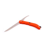 Eka Swedish Filet Knife Duo Gut Open Hook Sailor Tool Rostfritt stål Orange