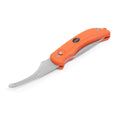 Eka Swedish Fisherman Knife G3 Gut Hook 59 HRC Steel Blade Orange Proplex Handtag