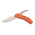 Eka Swedish Fisherman Knife G3 Gut Hook 59 HRC Steel Blade Orange Proplex Handtag