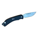 EKA SwedBlade G4 folding knife with black ergonomic handle and sharp stainless steel blade for versatile cutting tasks.