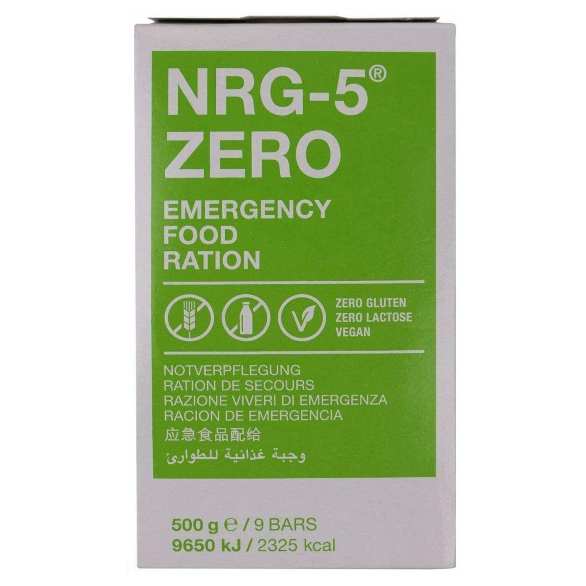 Emergency Ration Army Survival Food Pack Mre Prepper Military NRG-5 Noll 500 g