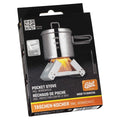 Ebit Cooking Stove Bushcraft Small Foldble Camp Cooker Pocket 2x27g fast bränsle