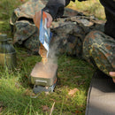 Ebit Ultralight folding fickkamin inkluderade 12x14g fasta bränsle tabletter