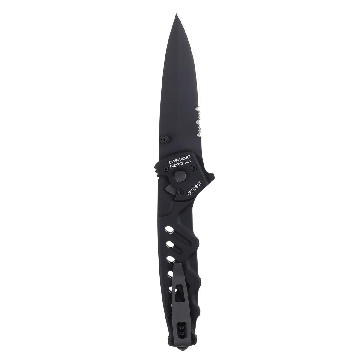 Extrema Ratio CAIMANO NERO fällkniv fickglaskross N690 stål 58HRC