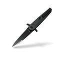 ExtremaRatio BD2 LUCKY BLACK fickkniv Bohler N690 stålblad med slätt kant
