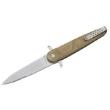 ExtremaRatio BD2 LUCKY DESERT fickkniv Bohler N690 stålblad med slätt kant