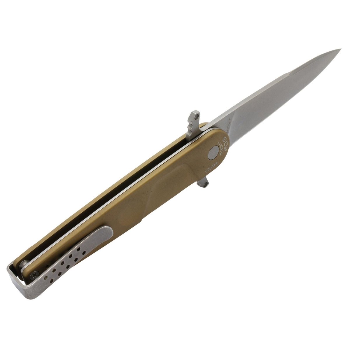 ExtremaRatio BD2 LUCKY DESERT fickkniv Bohler N690 stålblad med slätt kant