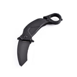 ExtremaRatio NIGHTMARE SVART fickkniv fällbar tanto karambit rostfri N690