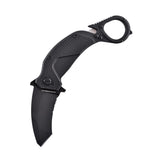 ExtremaRatio NIGHTMARE SVART fickkniv fällbar tanto karambit rostfri N690
