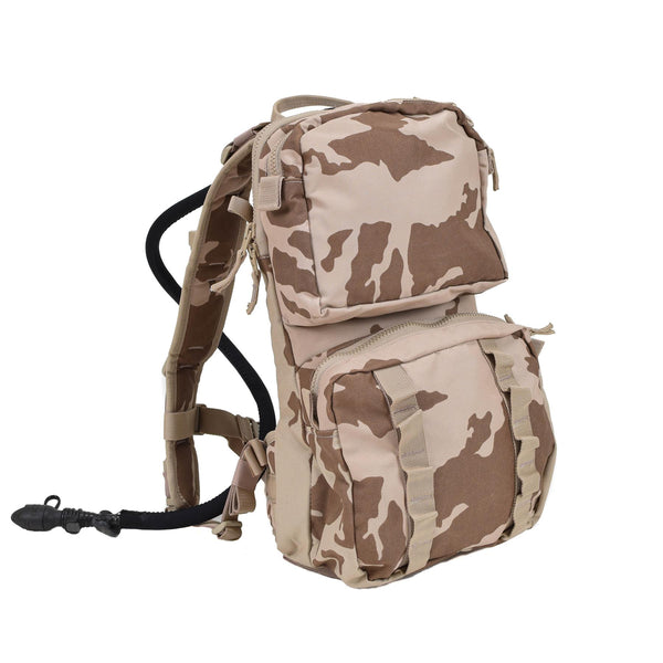 Äkta tjeckiska militära hydratisering av ryggsäckssystem CZ95 Desert Camouflage 3 liter